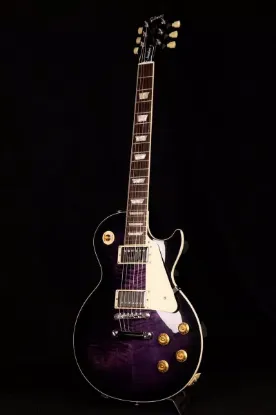 Picture of Gibson Exclusive Les Paul Standard 50s Figured Top Dark Purple Burst 2024