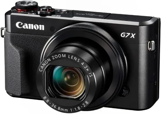 Picture of Canon PowerShot G7 X Mark II 20.1 MP Compact Digital Camera Black