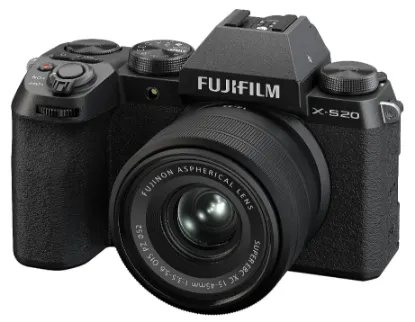 Picture of FUJIFILM Mirrorless Digital Camera X-S20 Lens Kit F X-S20LK-1545 Black