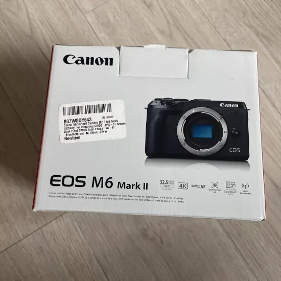 Picture of Canon EOS M6 Mark II 32.5MP Mirrorless Digital Camera Body