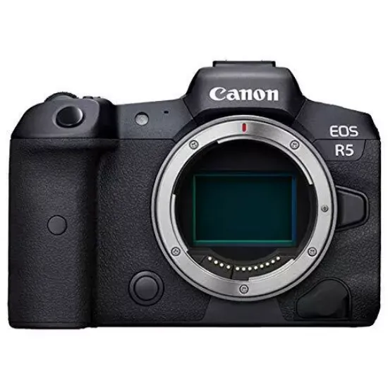 Picture of Canon Eos R5 4147c001 Full-Frame Mirrorless Camera 8k Dual Pixel Body 35mm Black