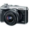 Picture of CANON EOS M6 Mirrorless Digital Camera with 15-45mm Lens - SILVER 4549292084