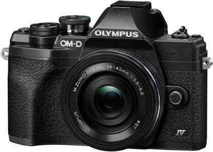 Picture of Olympus OM-D E-M10 Mark IV Zuiko Digital ED 14-42mm F3.5-5.6 EZ Lens Kit - NEW