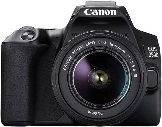 Picture of Canon EOS 250D 24.1MP 6000 x 4000 Pixels CMOS 4K Ultra HD Touch Screen Digital C