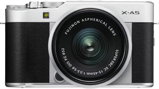 Picture of Fujifilm Mirrorless Digital Camera X-A5 Lens Kit Silver MILC camera