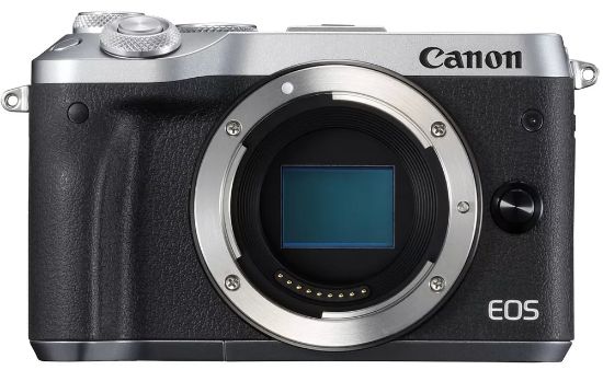 Picture of Canon Mirrorless Single-Lens Camera Eos M6 Body (Silver) Eosm6sl-Body