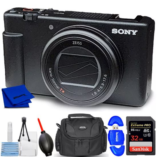 Picture of Sony ZV-1 II Digital Camera (Black) ZV1M2/B - 7PC Accessory Bundle