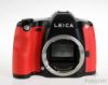 Picture of Leica " S3 " body /in box leica number:10827 with red leica caldding camera