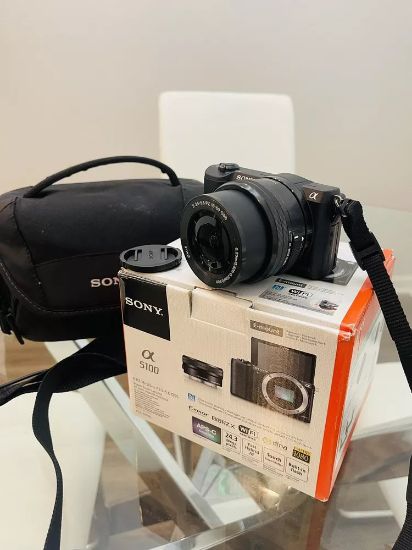 Picture of Sony Alpha a5100 Mirrorless Digital Camera with 16-50mm Lens (Black)