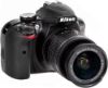 Picture of Nikon D3400 DSLR Camera with 18-55mm VR Lens Kit Black