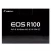 Picture of Canon EOS R100 Mirrorless Camera with 18-45mm Lens - Black