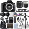 Picture of Canon EOS 2000D / Rebel T7 DSLR Camera + 18-55mm Lens+ 30 Piece Accessory Bundle