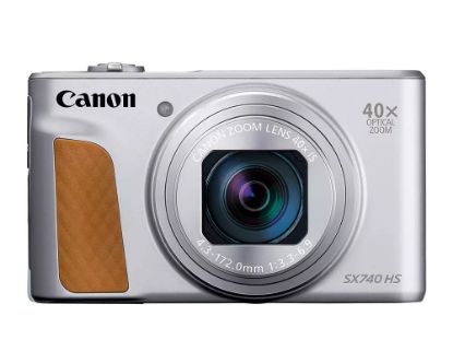 Picture of Canon PowerShot SX740 HS Wi-Fi 4K Digital Camera (Silver) 2956C001