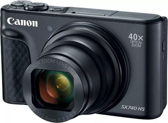 Picture of Canon PowerShot SX740 HS Digital Camera (Black)