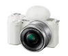 Picture of Sony Alpha ZV-E10 24.2MP Mirrorless Camera - White (E PZ 16-50mm f/3.5-5.6 OSS) camera